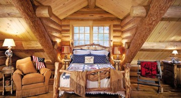 cabin bedroom decorating ideas for rooftop room