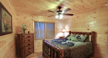 cabin bedroom decorating ideas for small space