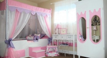 canopied unique beds for girls
