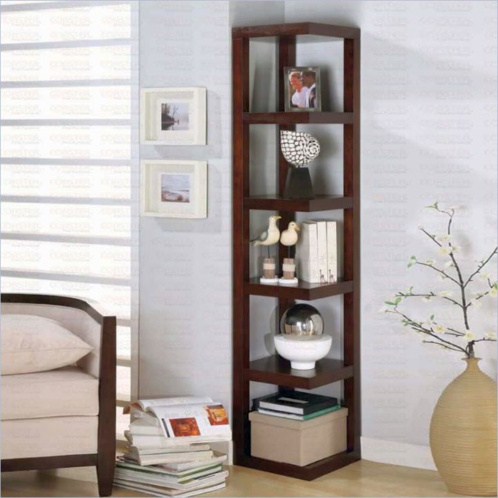 classic squared corner shelf designs