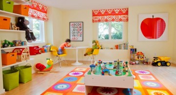 colorful kids playroom design ideas