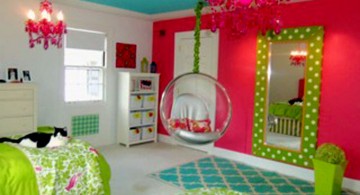 colorful nice rooms for girls
