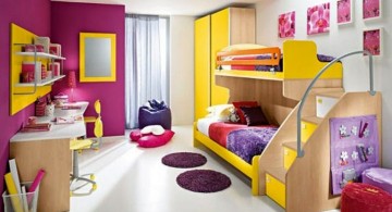 colorful stylish bunk beds