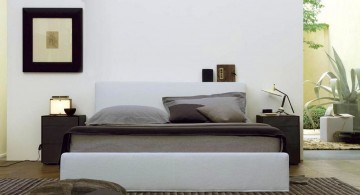 contemporary bedding ideas for small room