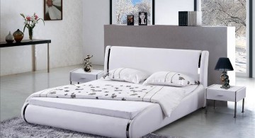 contemporary curved bed designs