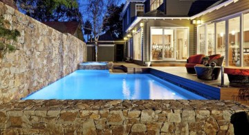 contemporary lap pool designs