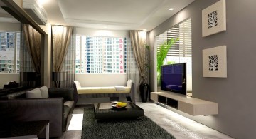 contemporary small living room ideas