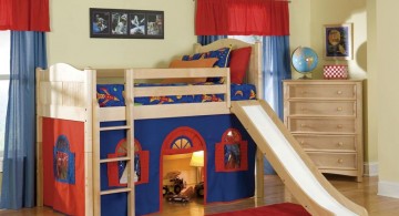 cool bunk bed designs for twin boys