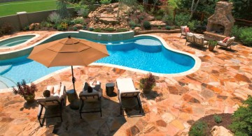 cool free formed pool shapes and designs