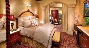 cozy tuscan style bedroom furniture