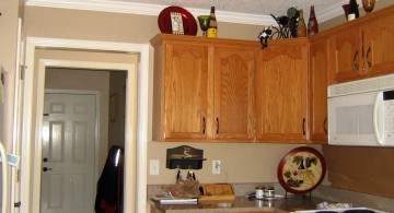 cream and varnished cabinet popular paint colors for kitchen