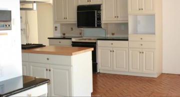 cream colored popular paint colors for kitchen