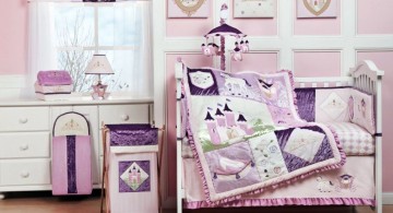 cute baby girl bedding ideas in fairy tale themed