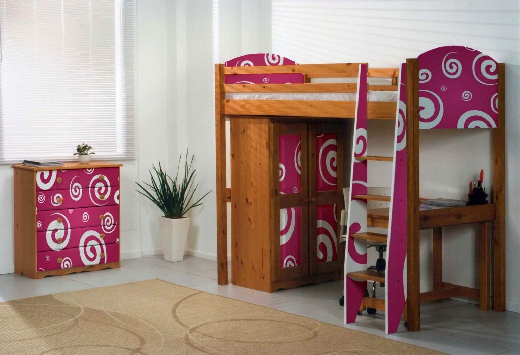 cute funky bunk beds for limited space