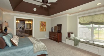 deep tray ceiling bedroom