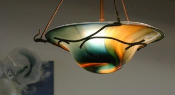 diy pendant lighting with old cover