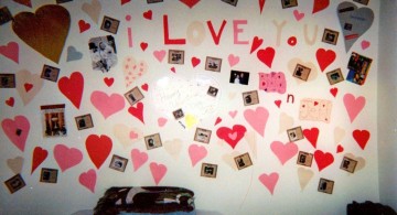easy wall bedroom decoration for valentines day
