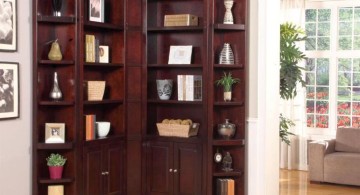 elegant shelf corner shelf designs