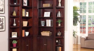 elegant shelf corner shelf designs