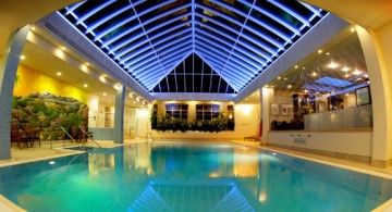 exquisite indoor swimming pool in London