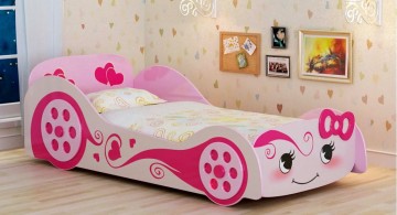 feminine car unique beds for girls