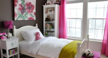 feminine in pink teenage girls room inspiration designs