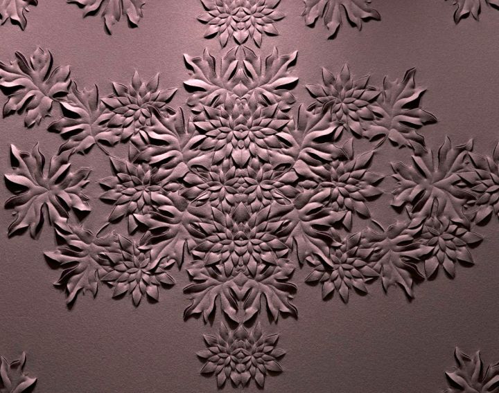 flower bouquet interior textured wall designs