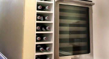 futuristic contemporary wine cabinet