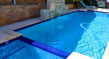 geometric with linked jacuzzi pool with spa designs