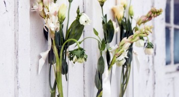 hanging flower vase for party