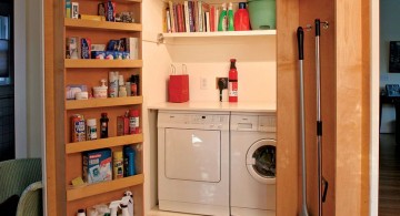 hidden machines small laundry room designs