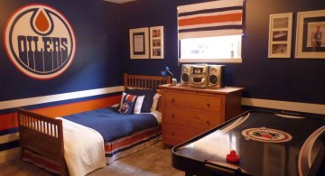 hockey bedrooms for Dilers fans