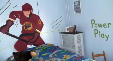 hockey bedrooms for kids