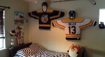 hockey bedrooms idea for dorm rooms