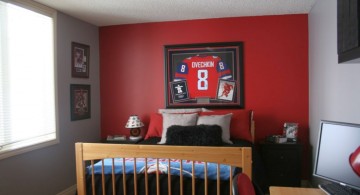 hockey bedrooms idea for small space