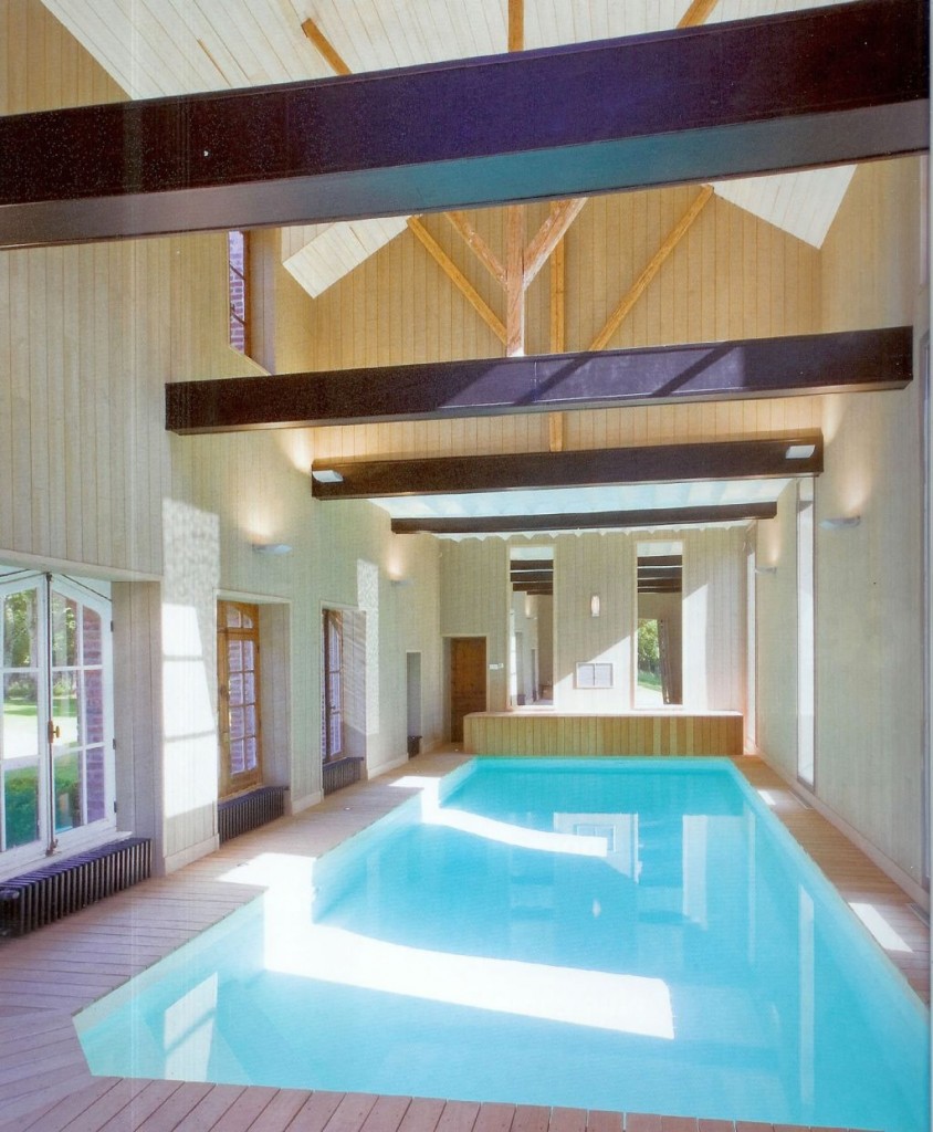 Indoor Swimming Pool Designs With Low Bars
