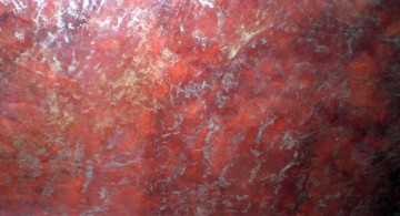 interior textured wall designs in fire red