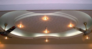 inverted oval drop ceiling decorating ideas