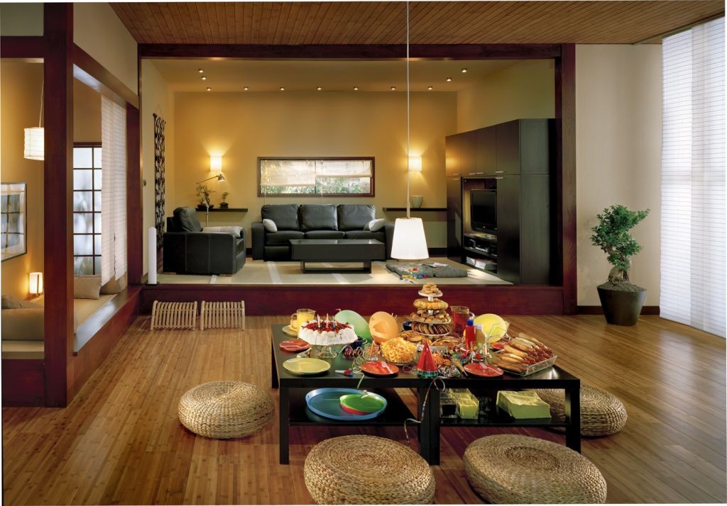 japanese inspired living room