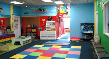 kids playroom design ideas in the basement