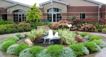 landscape fountain design ideas