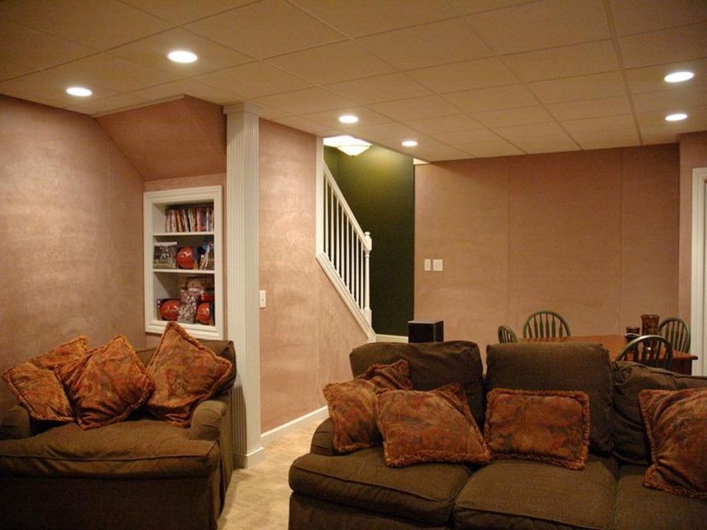 lighting ideas for basement as family room