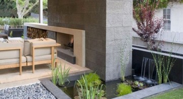 low walled landscape fountain design ideas for indoors and outdoors