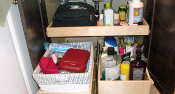 make up storage cabinet ideas under the sink