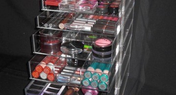 make up storage cabinet ideas with plastic cabinet