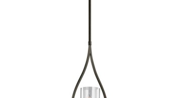 making a pendant light classy with faux candle