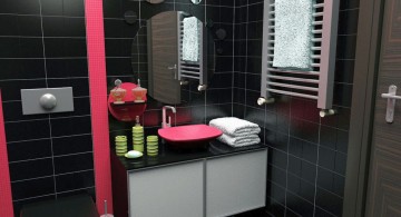 masculine black bathrooms ideas