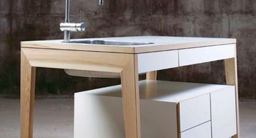 minimalist freestanding kitchen sinks