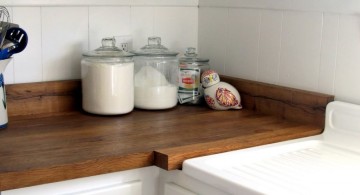 minimalist freestanding kitchen sinks for the corner