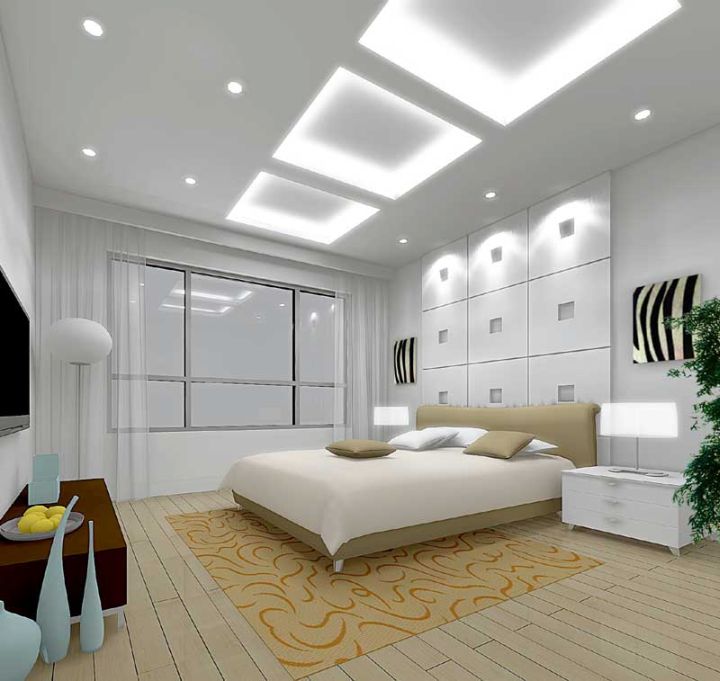 modern Different Ceiling Designs for bedroom